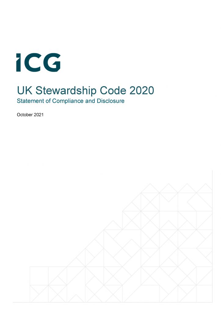 UK Stewardship Code - ICG